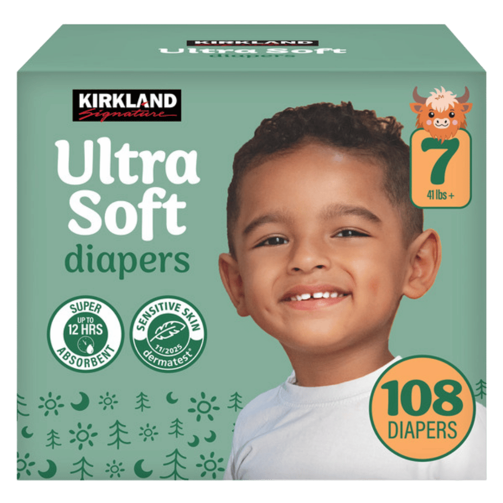 Kirkland Signature Diapers Size 7 buy online USA - 1